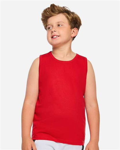 6123 - Youth Fine Jersey Tank