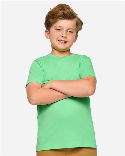 6101 - Youth Fine Jersey Tee