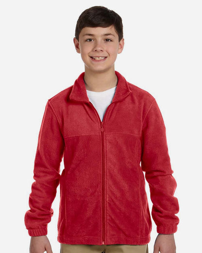 M990Y - Youth Full-Zip Fleece