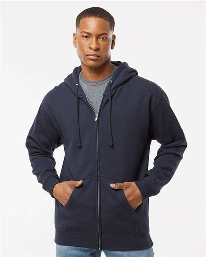 IND4000Z - Unisex Heavyweight Full-Zip Hooded Sweatshirt