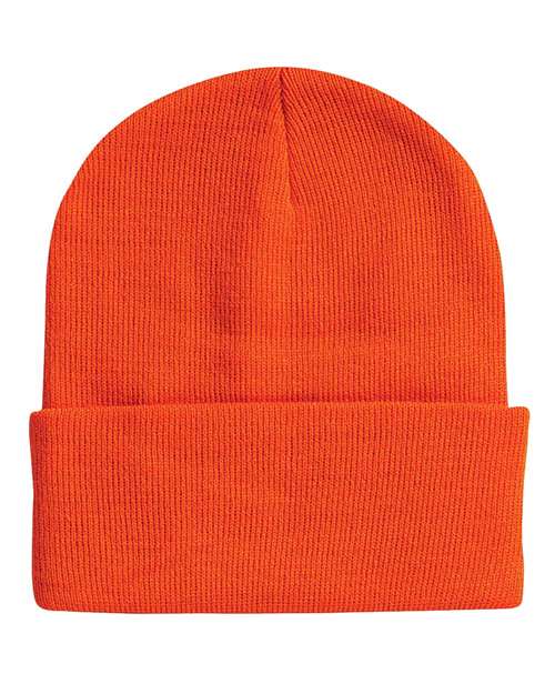 SP12 - 12" Solid Cuffed Beanie
