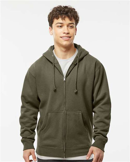 IND4000Z - Unisex Heavyweight Full-Zip Hooded Sweatshirt