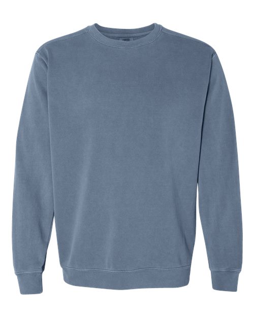 1566 - Unisex Garment-Dyed Crewneck Sweatshirt