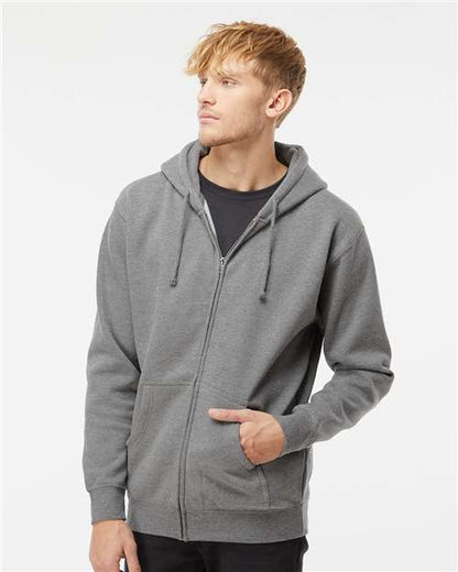 IND4000Z - Unisex Heavyweight Full-Zip Hooded Sweatshirt