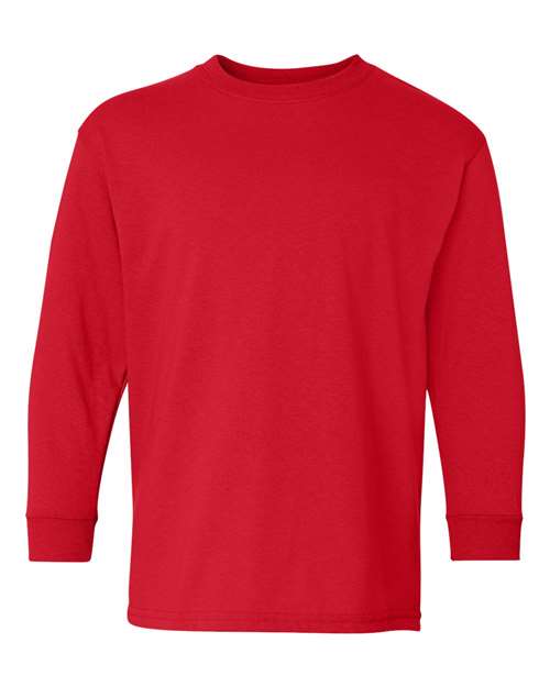 5400B - Youth Heavy Cotton™ Long Sleeve T-Shirt