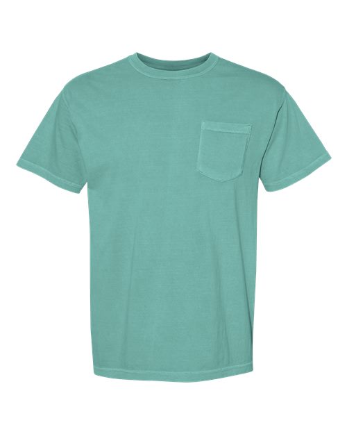 6030 - Unisex Garment-Dyed Heavyweight Pocket T-Shirt