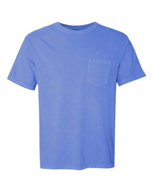 6030 - Unisex Garment-Dyed Heavyweight Pocket T-Shirt