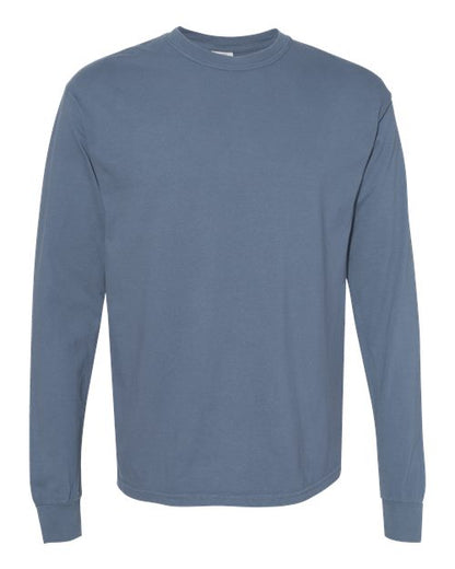 6014 - Unisex Garment-Dyed Heavyweight Long Sleeve T-Shirt