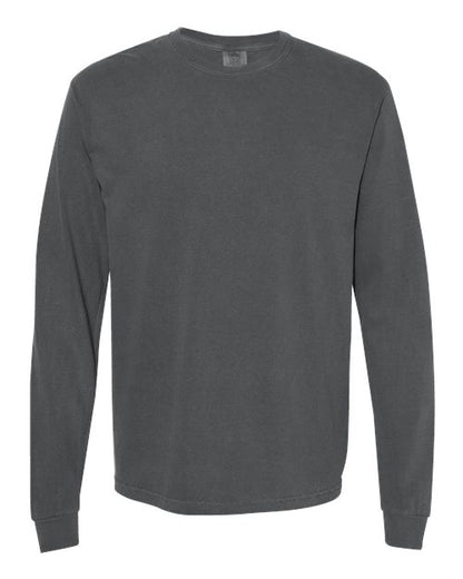 6014 - Unisex Garment-Dyed Heavyweight Long Sleeve T-Shirt