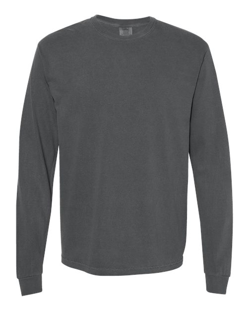 6014 - Unisex Garment-Dyed Heavyweight Long Sleeve T-Shirt
