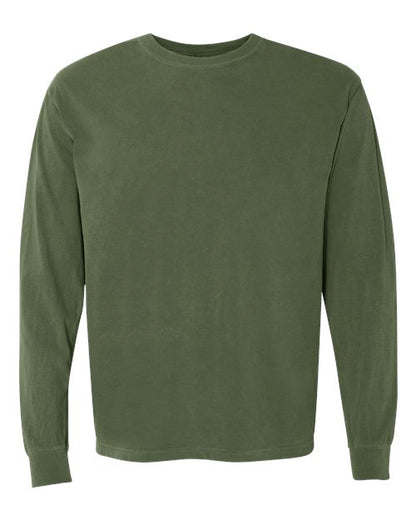 6014 - Unisex Garment-Dyed Heavyweight Long Sleeve T-Shirt