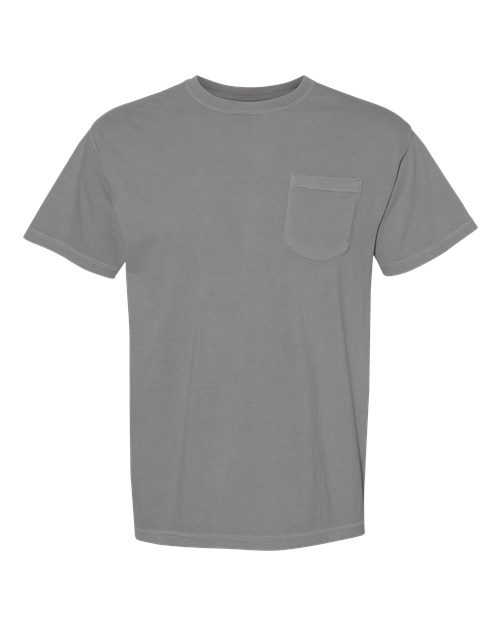 6030 - Unisex Garment-Dyed Heavyweight Pocket T-Shirt