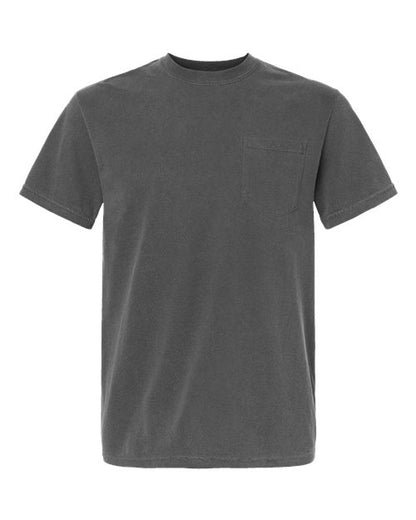 6030 - Unisex Garment-Dyed Heavyweight Pocket T-Shirt