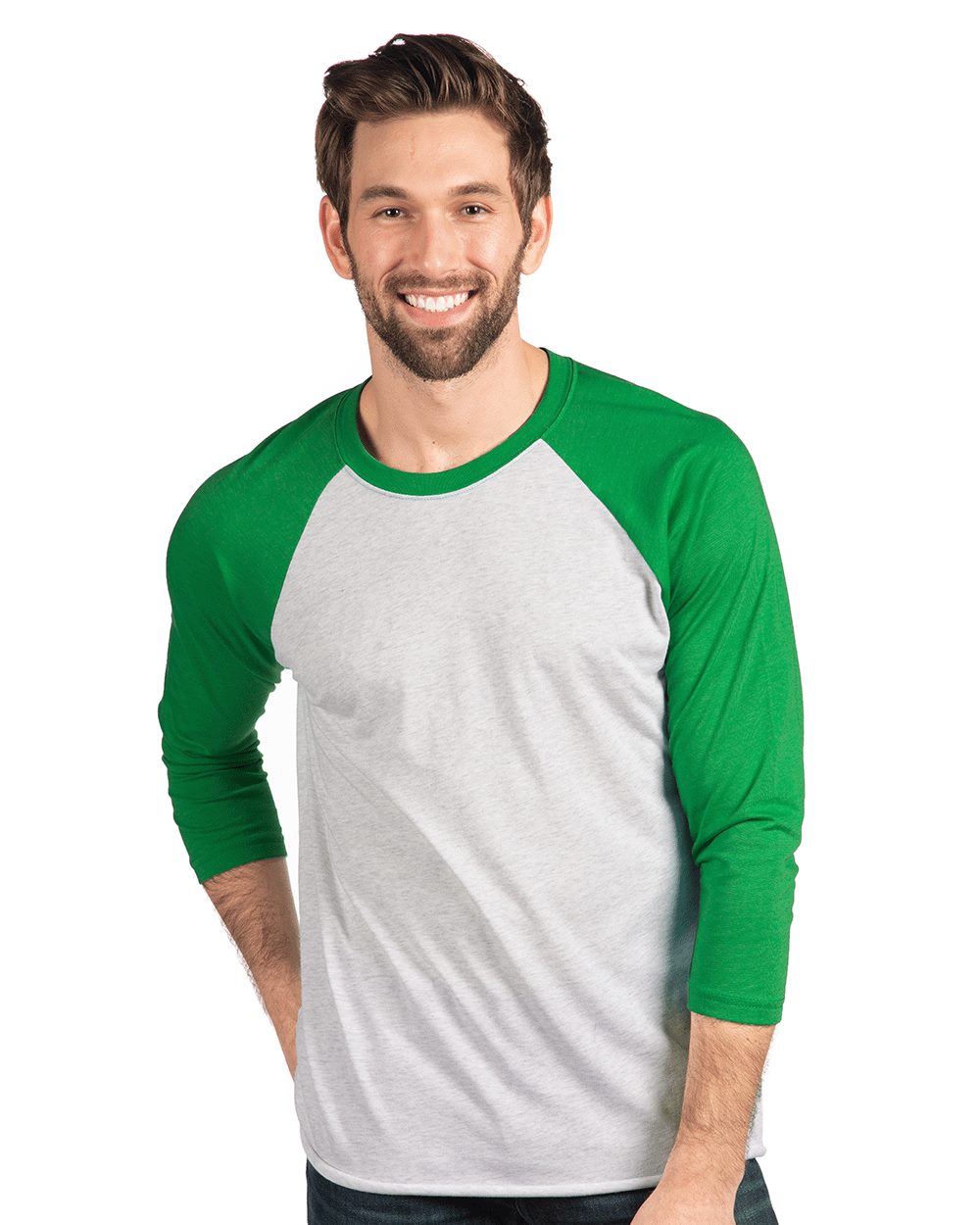 6051 - Unisex Triblend Three-Quarter Raglan Tee