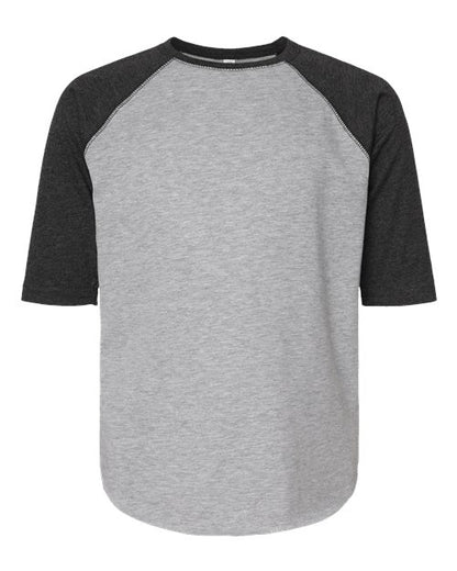 6130 - Youth Baseball Fine Jersey Three-Quarter Sleeve Tee