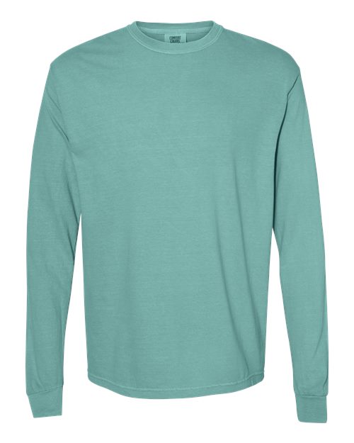 6014 - Unisex Garment-Dyed Heavyweight Long Sleeve T-Shirt