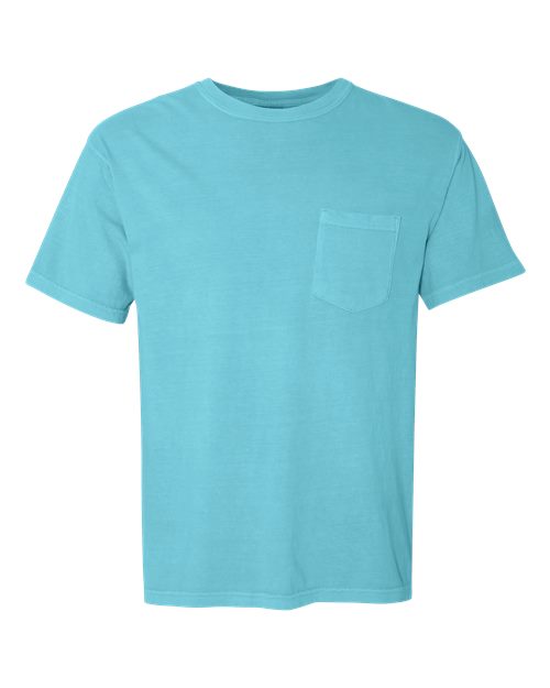 6030 - Unisex Garment-Dyed Heavyweight Pocket T-Shirt