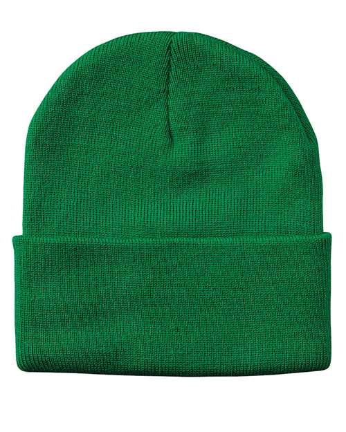 SP12 - 12" Solid Cuffed Beanie