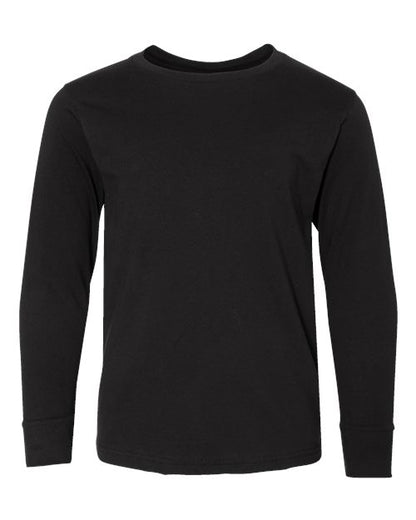 6201 - Youth Fine Jersey Long Sleeve Tee