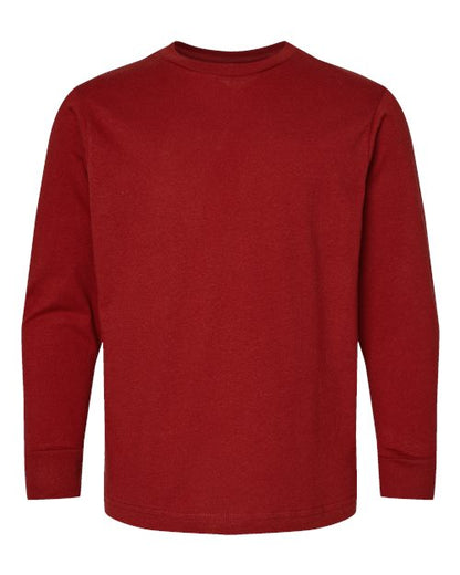 6201 - Youth Fine Jersey Long Sleeve Tee