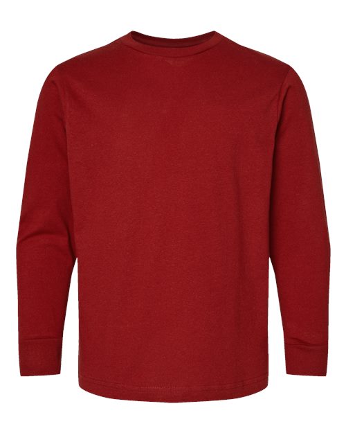 6201 - Youth Fine Jersey Long Sleeve Tee