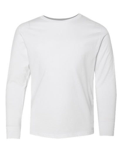 6201 - Youth Fine Jersey Long Sleeve Tee