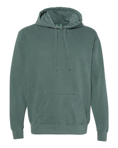 1567 - Unisex Garment-Dyed Hooded Sweatshirt