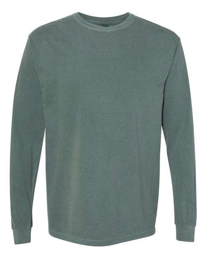 6014 - Unisex Garment-Dyed Heavyweight Long Sleeve T-Shirt
