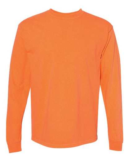 6014 - Unisex Garment-Dyed Heavyweight Long Sleeve T-Shirt