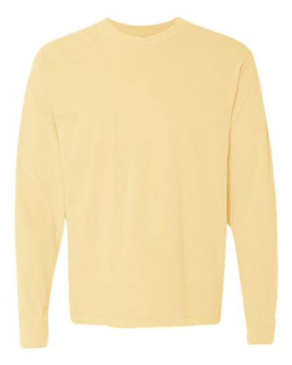 6014 - Unisex Garment-Dyed Heavyweight Long Sleeve T-Shirt
