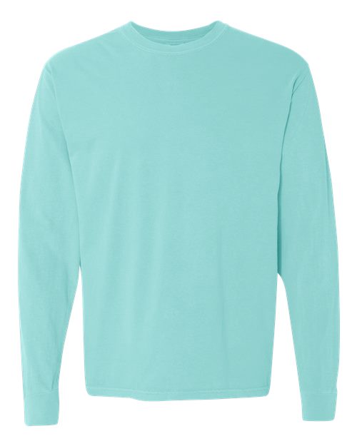 6014 - Unisex Garment-Dyed Heavyweight Long Sleeve T-Shirt