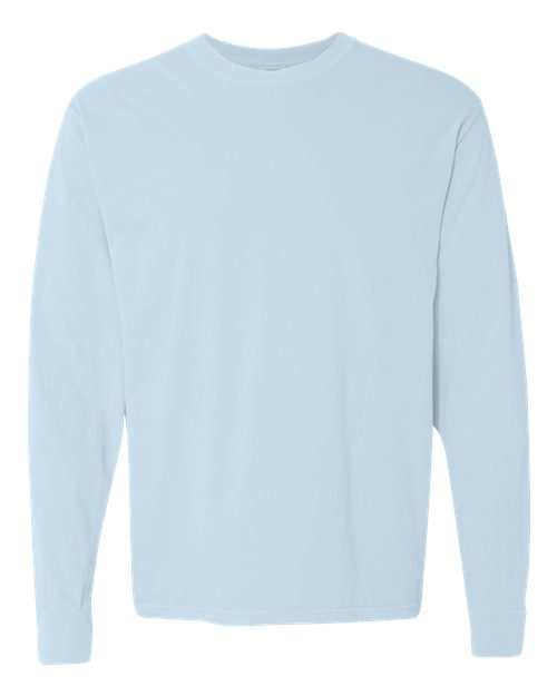 6014 - Unisex Garment-Dyed Heavyweight Long Sleeve T-Shirt