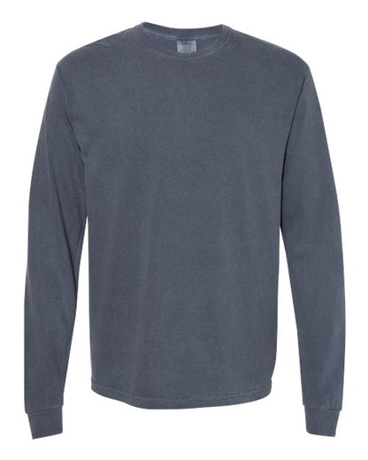 6014 - Unisex Garment-Dyed Heavyweight Long Sleeve T-Shirt