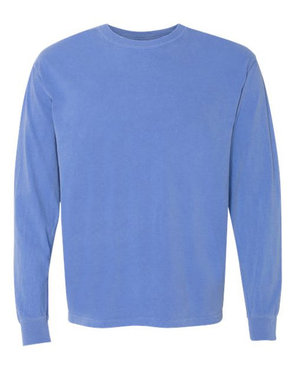 6014 - Unisex Garment-Dyed Heavyweight Long Sleeve T-Shirt