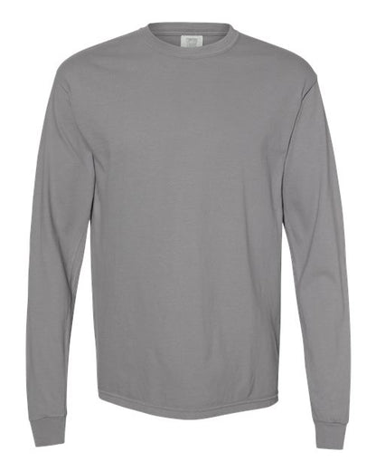 6014 - Unisex Garment-Dyed Heavyweight Long Sleeve T-Shirt