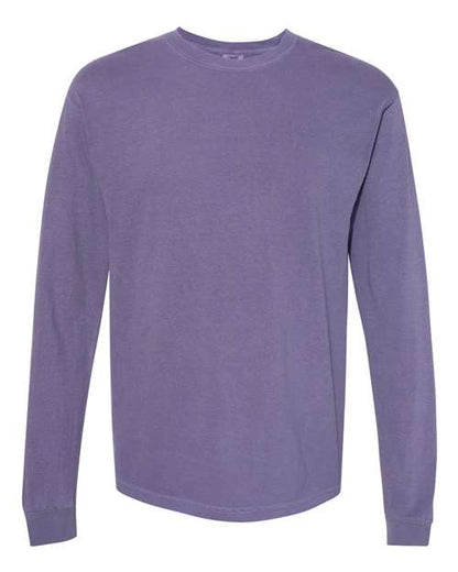 6014 - Unisex Garment-Dyed Heavyweight Long Sleeve T-Shirt