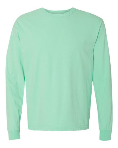 6014 - Unisex Garment-Dyed Heavyweight Long Sleeve T-Shirt