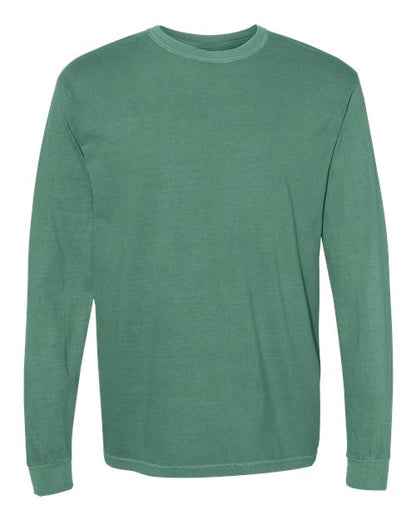 6014 - Unisex Garment-Dyed Heavyweight Long Sleeve T-Shirt