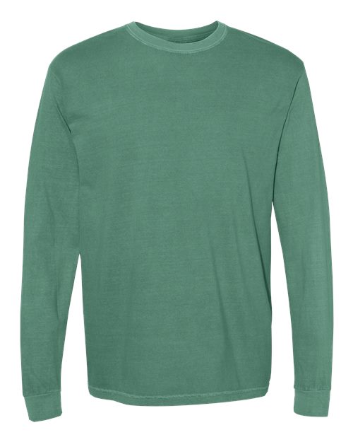 6014 - Unisex Garment-Dyed Heavyweight Long Sleeve T-Shirt