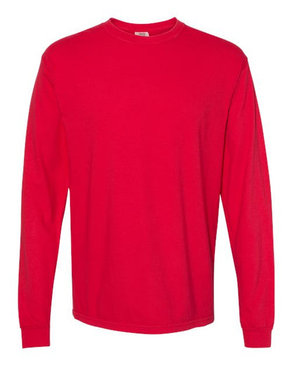 6014 - Unisex Garment-Dyed Heavyweight Long Sleeve T-Shirt