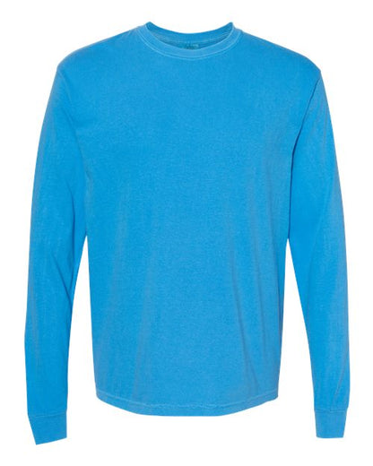 6014 - Unisex Garment-Dyed Heavyweight Long Sleeve T-Shirt
