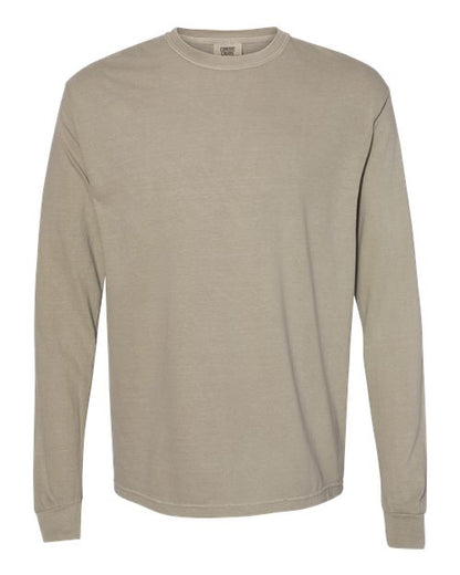 6014 - Unisex Garment-Dyed Heavyweight Long Sleeve T-Shirt