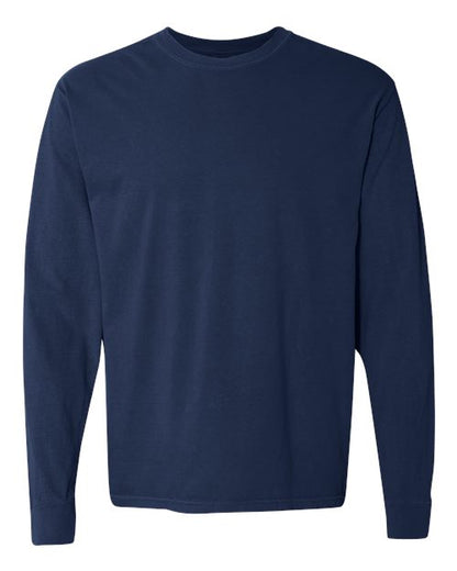 6014 - Unisex Garment-Dyed Heavyweight Long Sleeve T-Shirt