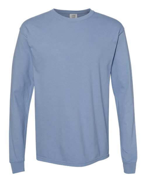 6014 - Unisex Garment-Dyed Heavyweight Long Sleeve T-Shirt