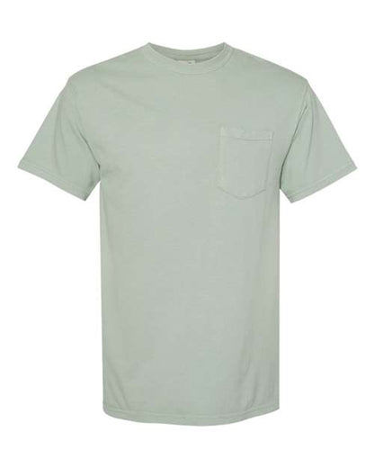 6030 - Unisex Garment-Dyed Heavyweight Pocket T-Shirt
