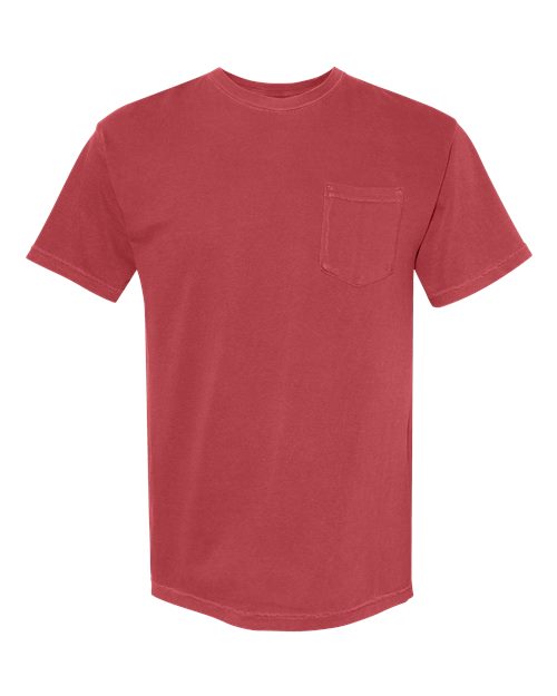 6030 - Unisex Garment-Dyed Heavyweight Pocket T-Shirt
