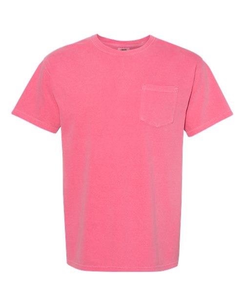 6030 - Unisex Garment-Dyed Heavyweight Pocket T-Shirt