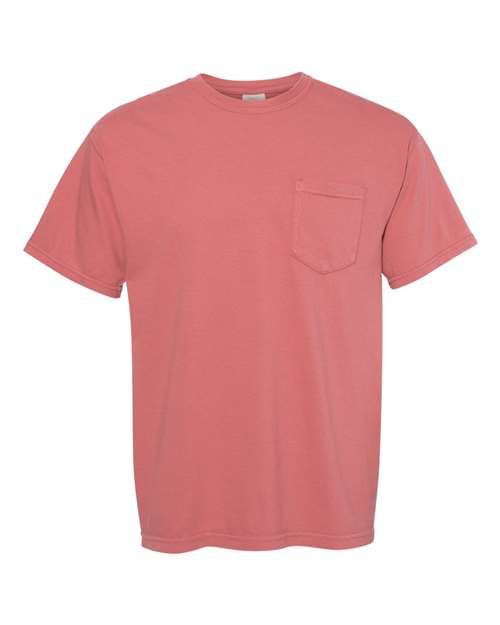 6030 - Unisex Garment-Dyed Heavyweight Pocket T-Shirt