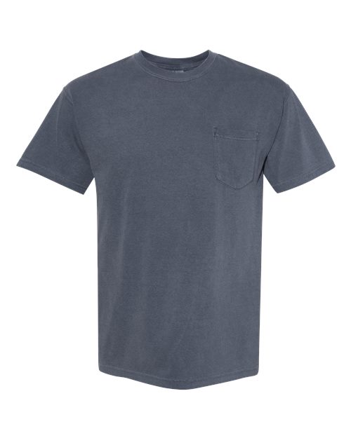6030 - Unisex Garment-Dyed Heavyweight Pocket T-Shirt