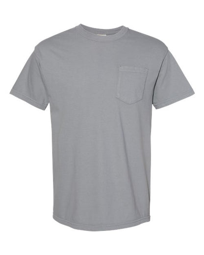6030 - Unisex Garment-Dyed Heavyweight Pocket T-Shirt